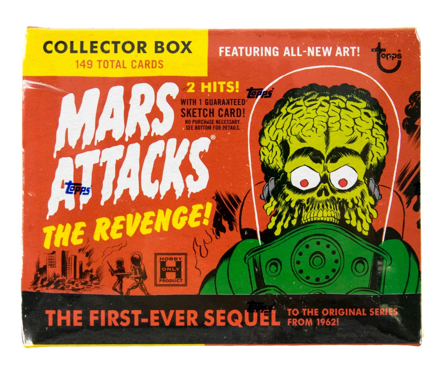 Mars Attacks: The Revenge Trading Cards Hobby Box (Set) (Topps 2017) | DA Card World