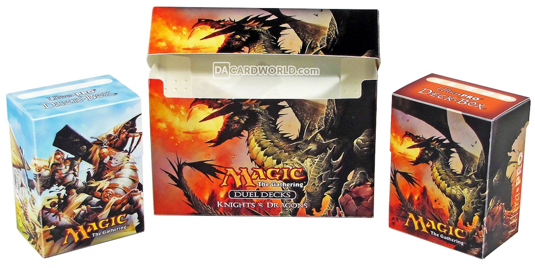 Ultra Pro Magic the Gathering Knights Vs. Dragons Duel Deck Box Combo