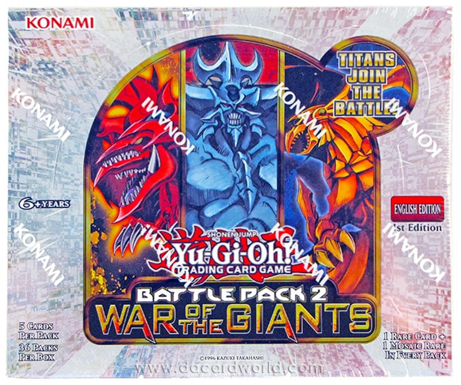 konami yu gi oh battle pack 2 war of the giants booster konami yu gi oh battle pack 2 war of the giants booster
